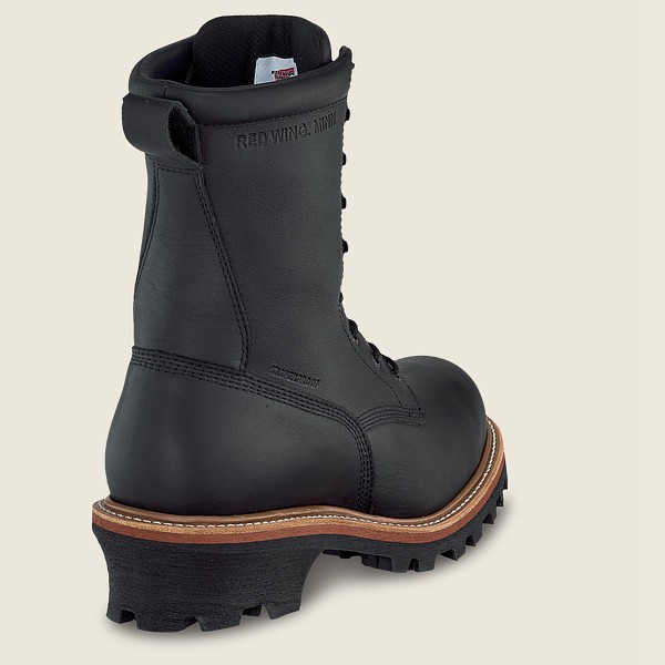 Bottes de Sécurité Red Wing - Loggermax - 9-Inch Waterproof Toe Logger - Noir - Homme 023XAIEML